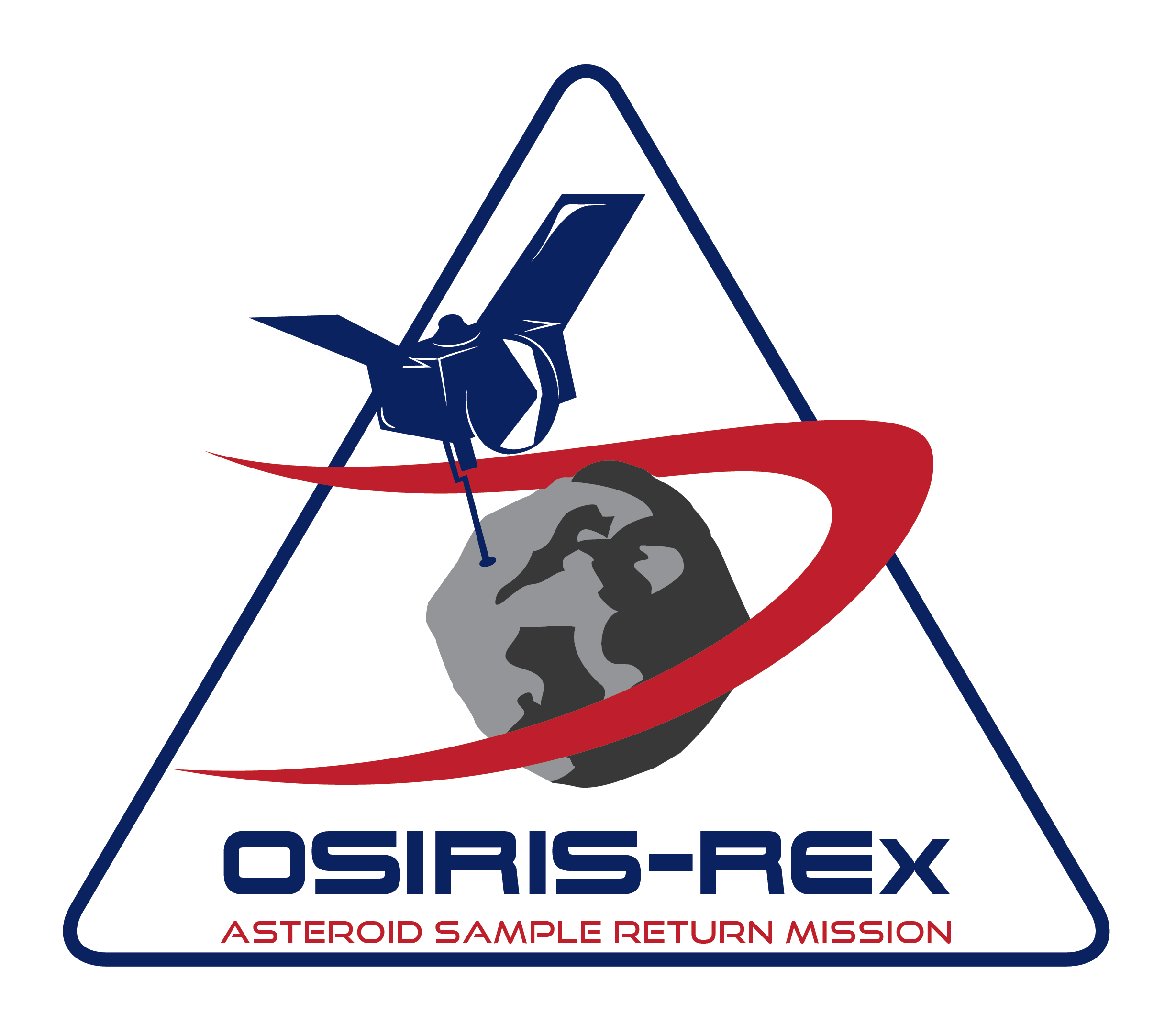 OSIRIS REx mission logo circa 2015