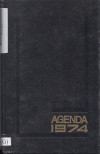 OCA NI 010891 W59 G t7 AGENDA PAUL MARRO 1974